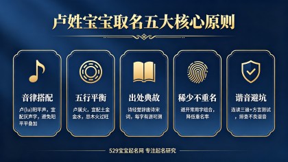 卢姓宝宝取名 - 怎么取不重名有文化？（附180好名）