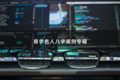 易学名人八字案例专辑 - 易学名人八字案例专辑pdf