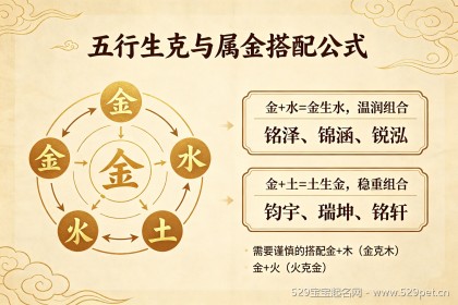 属金的男孩子名字：60个好名+3种判断法+五行搭配与避坑指南