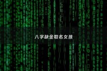 八字缺金取名女孩 - 八字缺金的名字