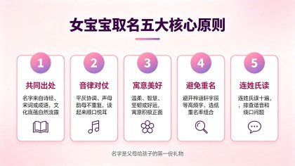 女宝宝取名字大全：150个诗意好名+五行搭配+重名避坑