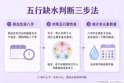 宝宝五行缺水取名：缺水怎么补才对？避坑指南+72个好名清单