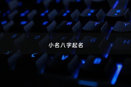 小名八字起名 - 生辰八字取小名免费测试