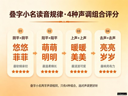 宝宝小名叠字怎么取不幼稚：读音规律+60个不重名好名+避坑指南