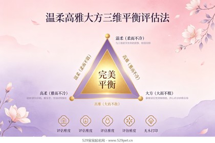 女孩取什么名字温柔高雅又大方？5大风格60个好名+三维平衡法
