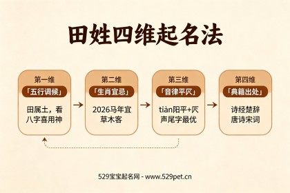 田姓宝宝取名：怎么避开谐音土气？72个高分好名+四维方法+避坑指南