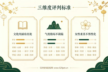 儒雅大气的女孩名字：60个有内涵好名+古诗词出处+三维度评判标准