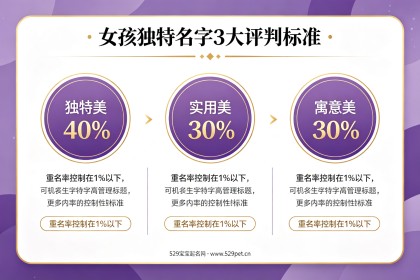 独特的名字女孩子：60个小众不撞名好名+7维度解析与起名公式