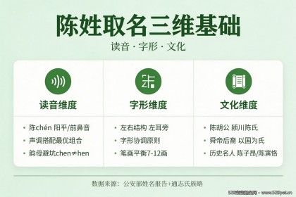 陈姓女宝宝取名 - 怎么取不重名又好听？附68个五行分类名字大全