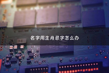 名字用生肖忌字怎么办 - 名字属相避讳怎么选