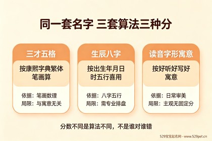 宝宝取名打分准不准，三套算法横评+五维自评速查表