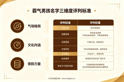 霸气一点的名字：60个有气场好名+古诗词出处+三维度评判标准