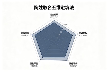 陶姓宝宝取名：谐音坑怎么避？声调搭配公式+68个精选好名