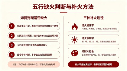 缺火女宝宝名字，180个属火诗意好名+五行公式+避坑指南
