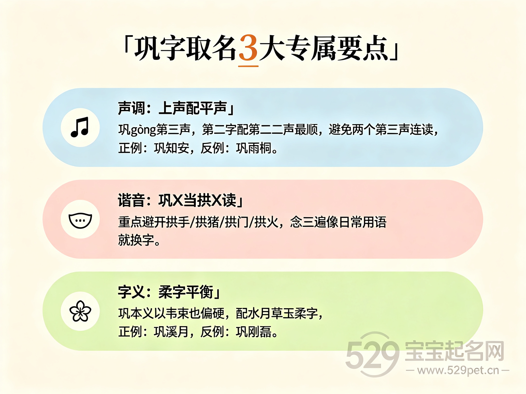 巩姓女宝宝名字大全 - 80个雅致好名・声调谐音全攻略