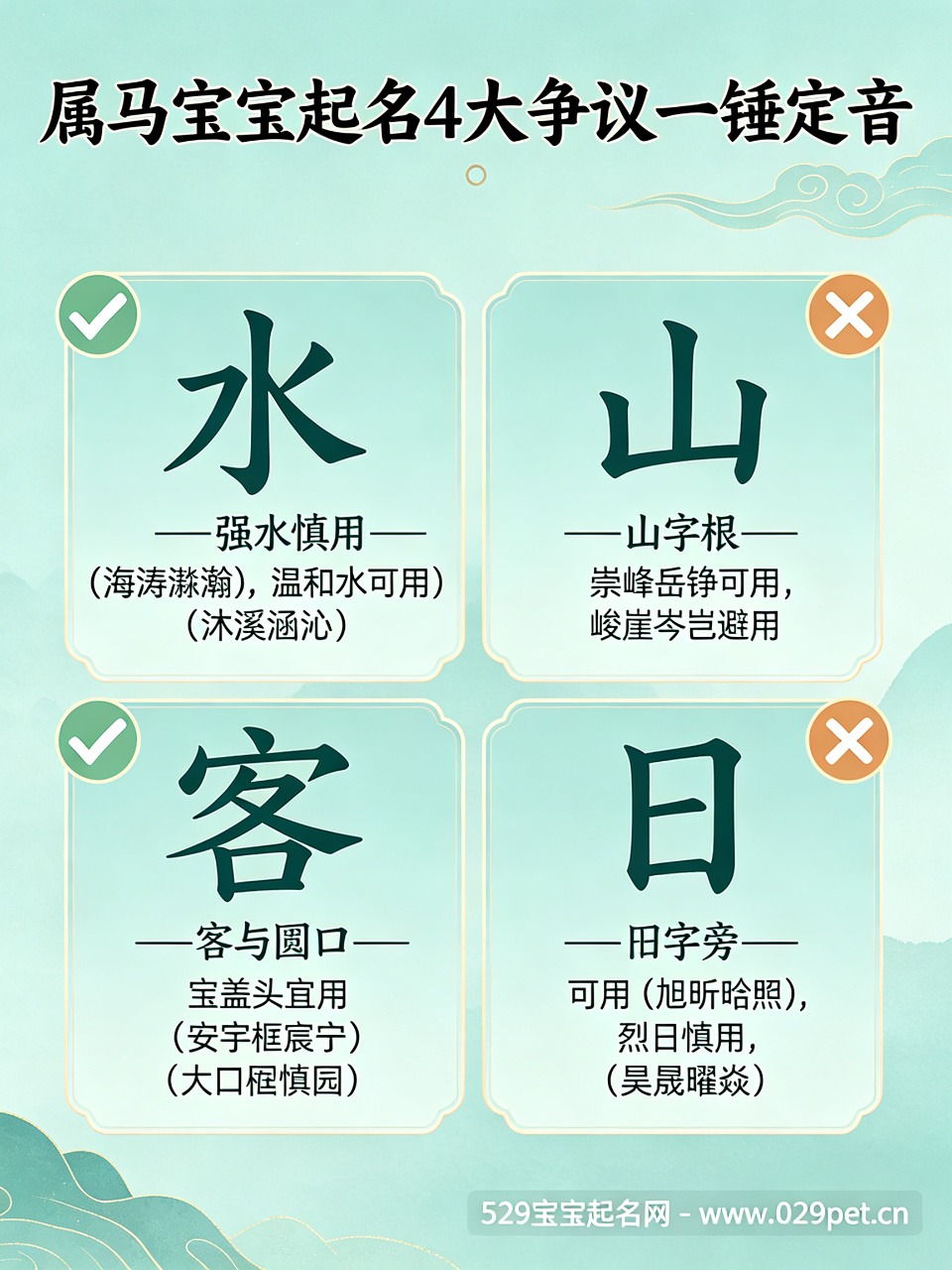 属马宝宝起名宜用字:8 大宜用字根 + 4 大争议一锤定音(2026 丙午马年版)