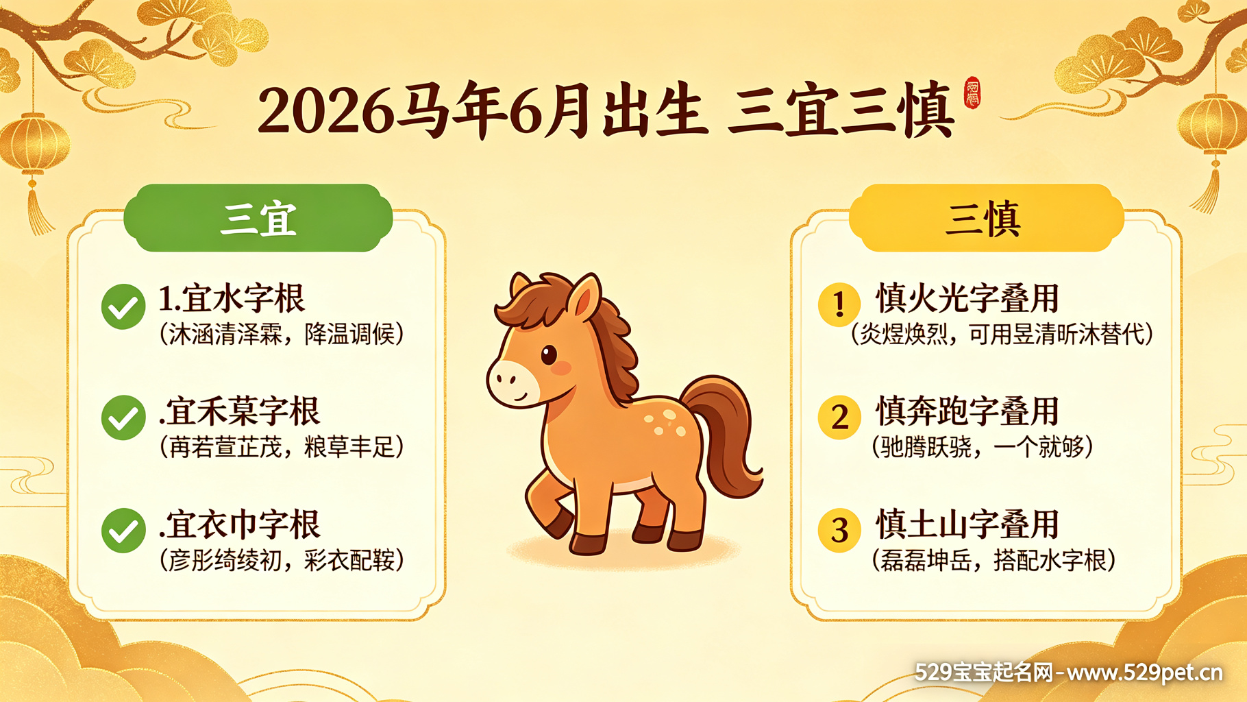 6月底出生的宝宝起名 - 夏至火旺调候为先 + 30个水润好名(2026马年版)