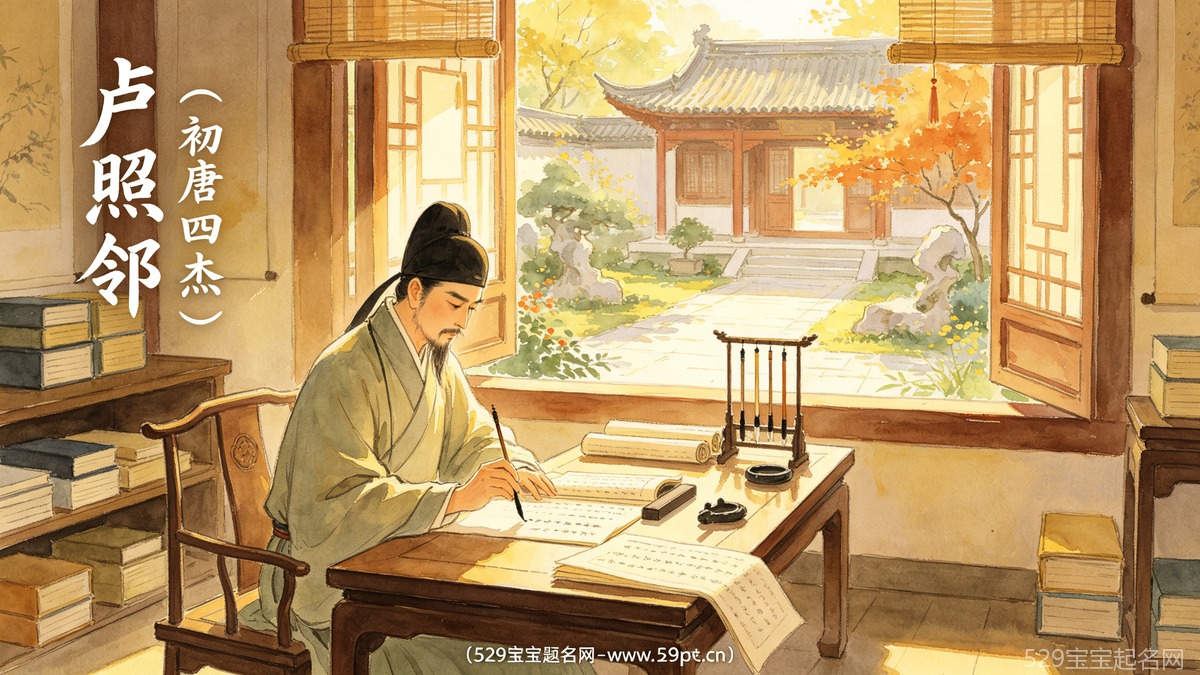 卢姓历史名人与起名灵感