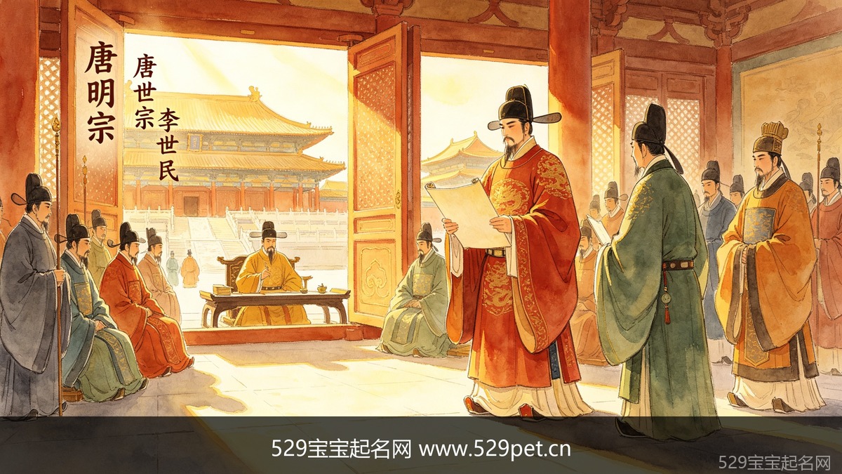 唐朝历史名人与李姓起名灵感