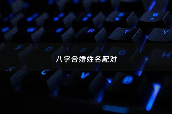 八字合婚姓名配对 - 八字合婚表配法