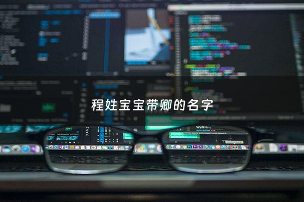 程姓宝宝带卿的名字 - 程姓宝宝带卿的名字有哪些